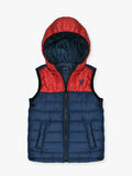 Velvour Sleeveless Hooded Puffer Jacket-VJ06-A