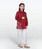 Velvour Girls Cotton Embroidered Stitched Tunic-VG121-C