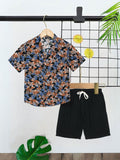 Velvour Soft Linen Printed Co-Ord Set-VC23