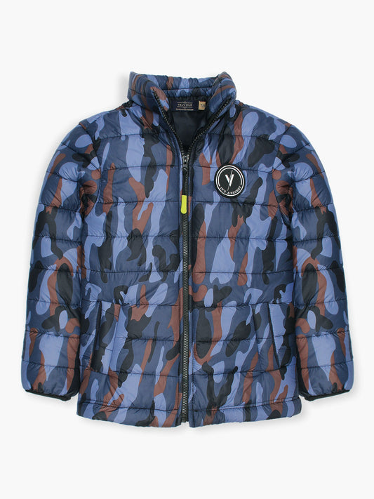 Velvour Full Sleeves Puffer Jacket-VJ47-A