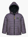 Velvour Full Sleeves Hooded Puffer Jacket-VJ52-B