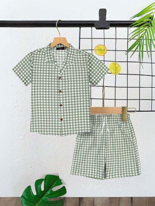 Velvour Soft Linen Printed Co-Ord Set-VC33