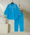 Velvour Girls Cotton Embroidered Co-Ord Set-VG175-A