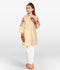 Velvour Girls Cotton Embroidered Stitched Tunic-VG105-B