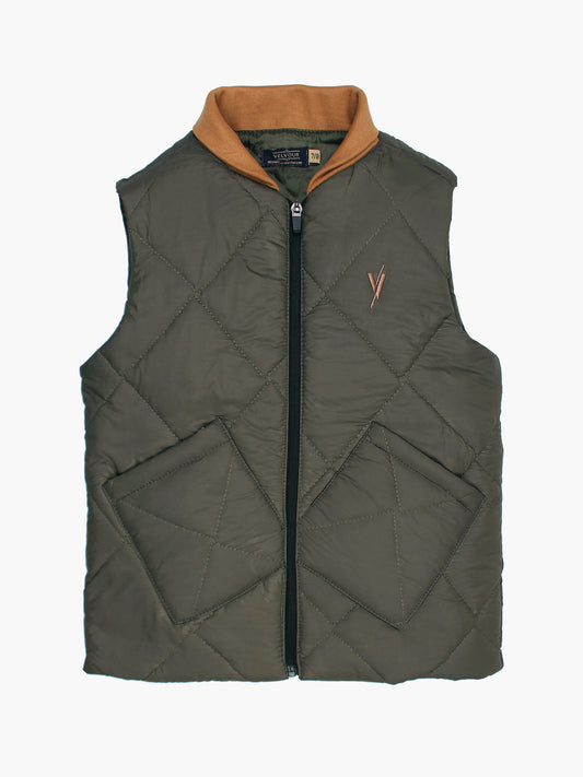 Velvour Sleeveless Puffer Jacket-VJ45-A