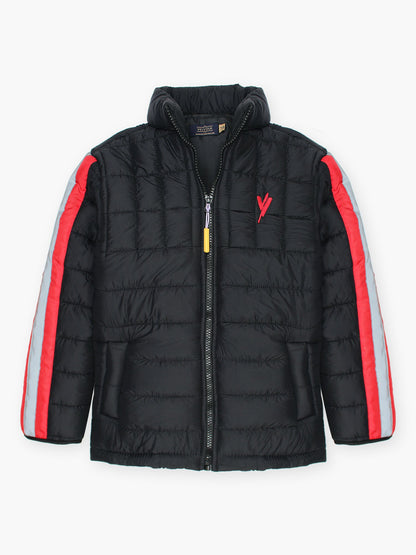 Velvour Full Sleeves Puffer Jacket-VJ43-C