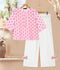 Velvour Girls Cotton Printed Co-Ord Set-VG147-B