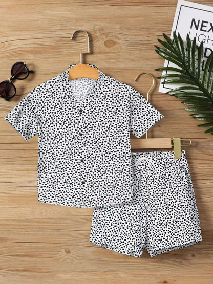 Velvour Cotton Printed Co-Ord Set-VC13