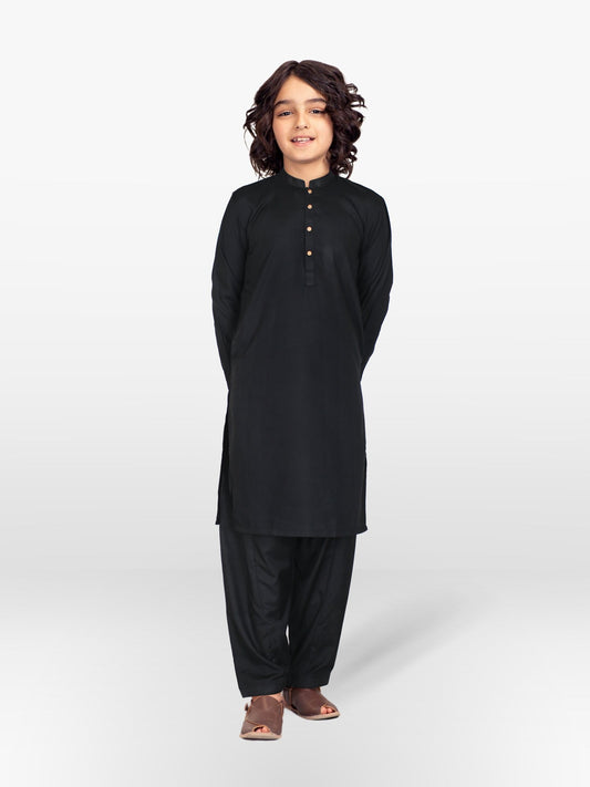 Velvour Boys Cotton Stitched Kurta Shalwar Suit-VB205-B