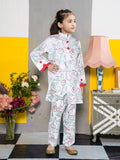 Velvour Girls Cotton Printed Stitched 2-Piece Suit- VG82-B