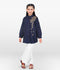 Velvour Girls Cotton Embroidered Stitched Tunic-VG120-B
