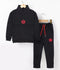 Velvour Fleece Mock Neck Tracksuit-VWT22-C