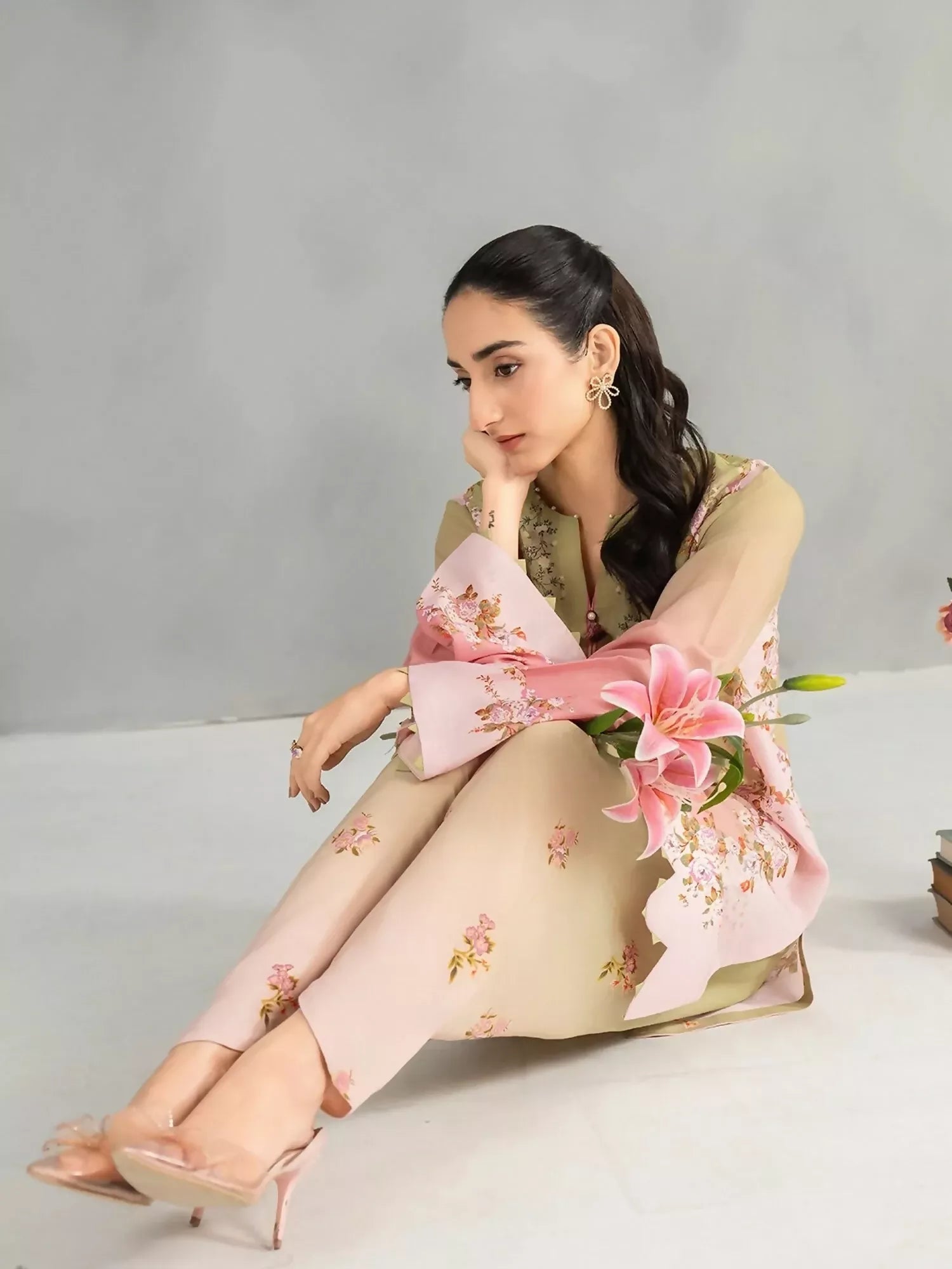 Panache Apparel Dear Summer Silk Lawn Printed Sitched Suit-Soft Meadow