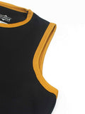 Velvour Poly Athletic Sleeveless Tracksuit-VST63-C