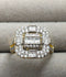 H&A Jewellery 18K Gold Polished Zircon Diamond Ring