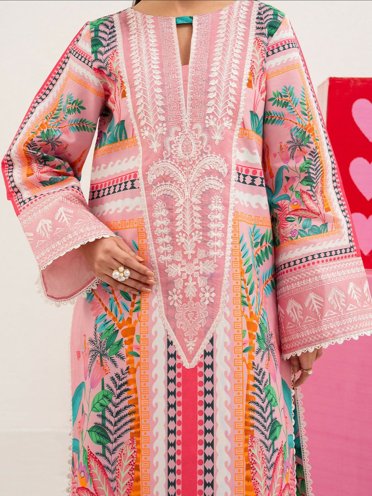 Mahnur Anaya Lawn Vol-1 Embroidered Stitched 3-Piece Suit-ANA-008