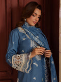 Mahnur Nova Khaddar Embroidered Unstitched 3-Piece Suit- NK - 07