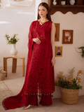 Mahnur Shanaya Lawn Embroidered Stitched 3-Piece Suit-SN-05