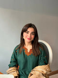 Stylish Collection Aaraish Linen Embroidered Stitched 2-Piece Suit-Grace
