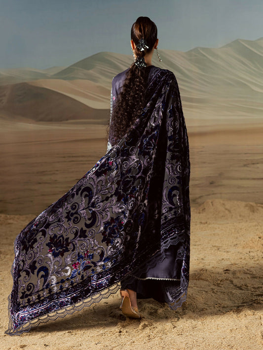Mahnur Amelia Kotrai Embroidered Stitched 3-Piece Suit-CK-005