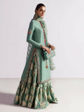 Hussain Rehar Candy Soap Raw Silk Embellished Stitched 3-Piece Suit-Gelar