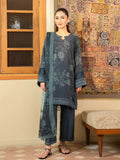Panache Apparel Mah-e-Noor Khaddar Printed Stitched Suit-Slate