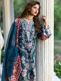 Mahnur Sophie Luxury Lawn Embroidered Unstitched 3-Piece Suit-Adelle