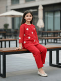 Velvour Girls Cotton Printed Co-Ord Set-VG194-A