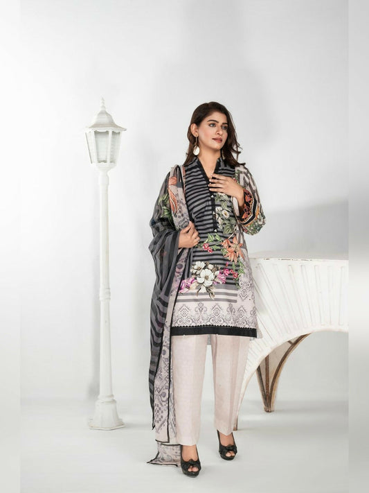 Imran Aftab Aura Summer Lawn Printed Unstitched 3-Piece Suit-IALC 04