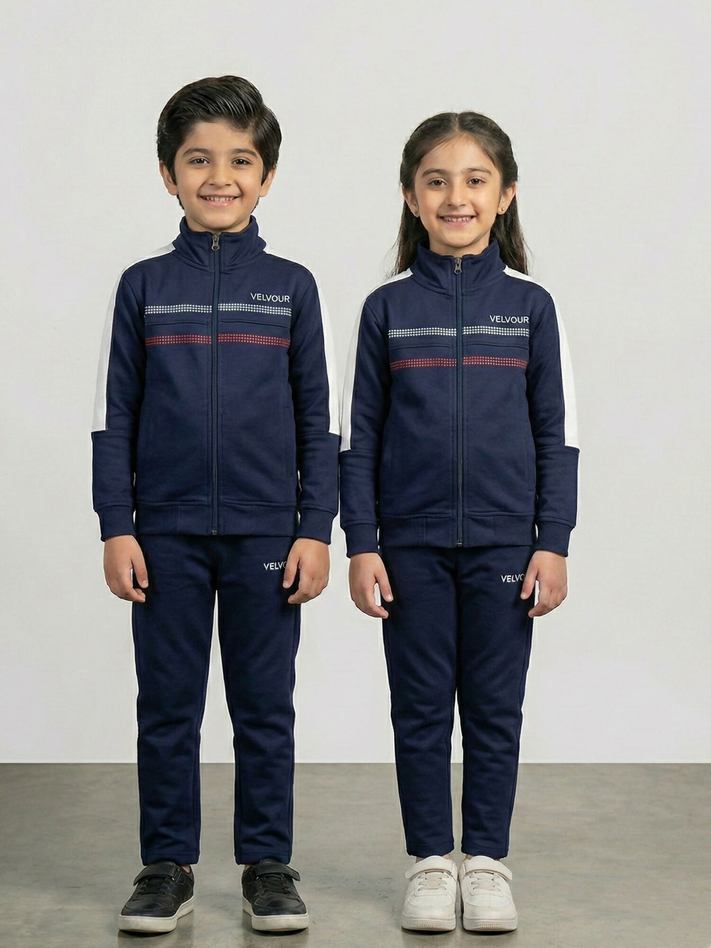 Velvour Polyathletic Fleece Tracksuit-VWT55-A