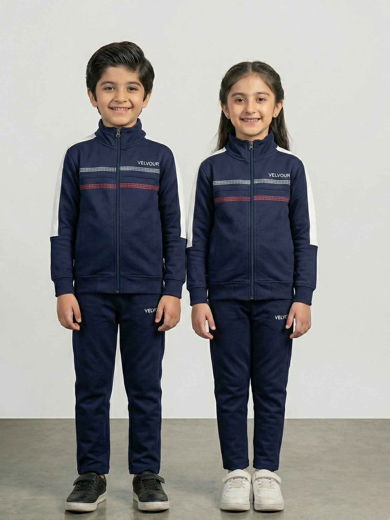 Velvour Polyathletic Fleece Tracksuit-VWT55-A