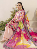 Naqsh Summer Glow 2 Luxury Lawn Digital Printed Unstitched 3-Piece Suit-Oyster Pink-00126