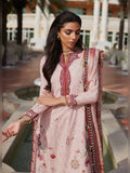Farah Talib Aziz Jacquard Lawn Embroidered Unstitched 3-Piece- Suit-Pricsilla tea pink