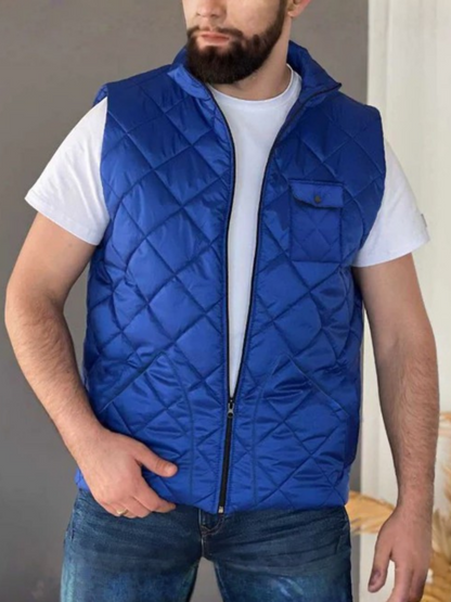 Jupiter Plain Soft Candy Puffer Gillet-13048