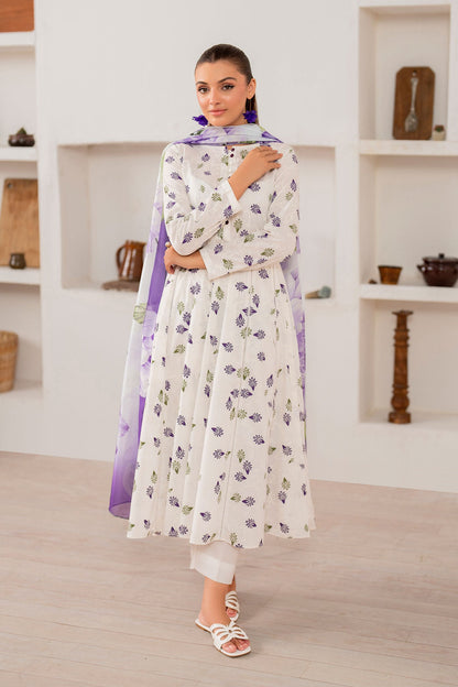 Panache Apparel Daily Essentials RTW Lawn Printed Stitched 3-Piece Suit-Fable