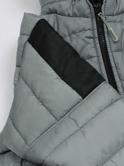 Velvour Full Sleeves Hooded Puffer Jacket-VJ63-B