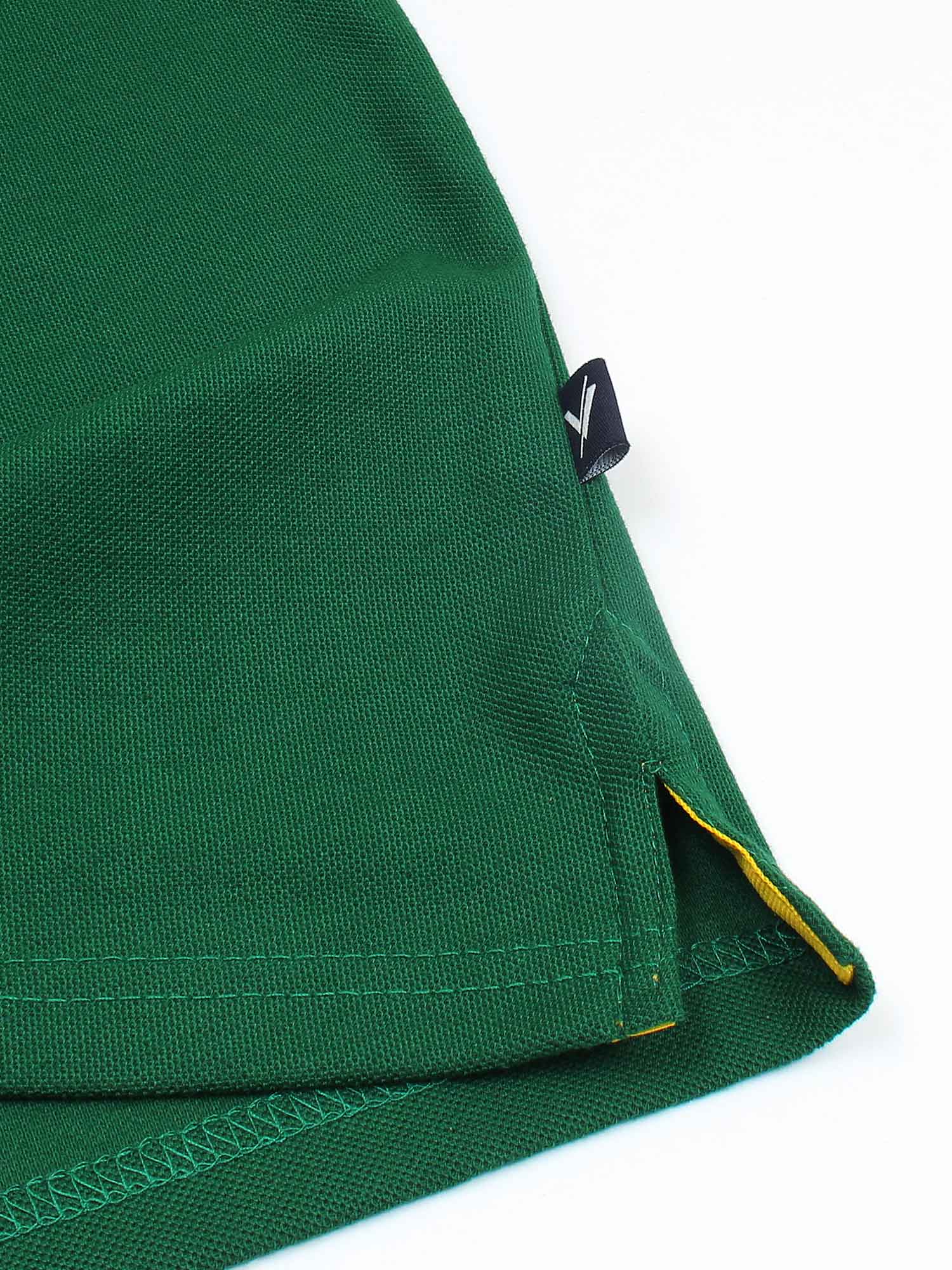 Velvour Boys Pique Tipping Collar Polo Shirt-VP11-I