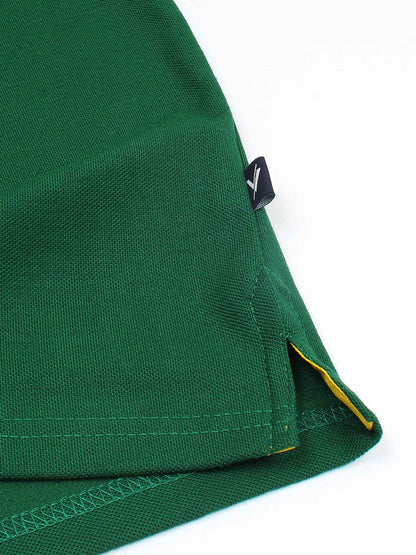 Velvour Boys Pique Tipping Collar Polo Shirt-VP11-I