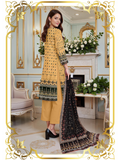 Flora by Zara Ali – Lawn Printed Unstitched 3-Piece Suit