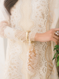Binilyas Lawn Embroidered Stitched 3-Piece Suit-232 - A