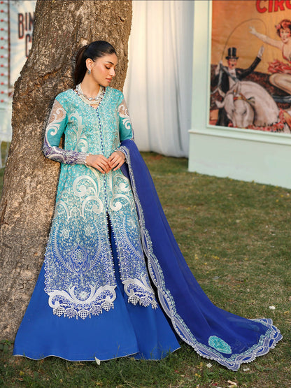 Binilyas Carnival Lawn Embroidered Stitched 3-Piece Suit-36-A