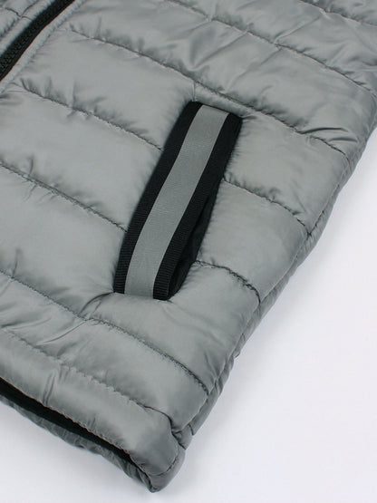 Velvour Full Sleeves Hooded Puffer Jacket-VJ63-B