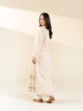 Off White-Rabazka Blended Lawn Embroidered Stitched Shirt-WRTW-DELW-1PC-S26-02
