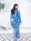 Blue Rabazka Lawn Printed Co-Ord Set-14
