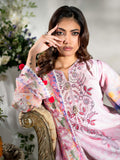 Pink Rabazka Lawn Embroidered Unstitched 3-Piece Suit-WUS-PELW-3PCS-S26-02