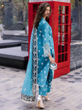 Mahnur Broadway Luxury Lawn Embroidered Unstitched 3-Piece Suit-Scarlet