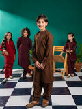 Velvour Boys Cotton Embroidered Stitched Shalwar Kurta-VB174-B