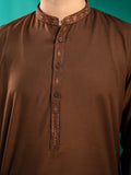 Velvour Boys Cotton Embroidered Stitched Shalwar Kurta-VB174-B