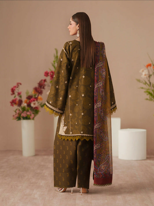 Binilyas Jojo Summer'26 Lawn Embroidered Unstitched 3-Piece Suit-84A