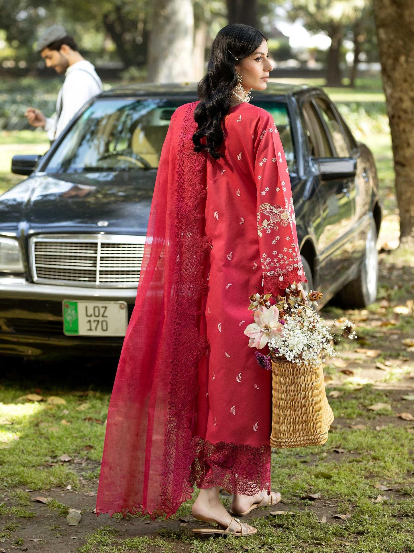 Rabazka Lawn Embroidered Unstitched 3-Piece Suit-WUS-SV1-25-LUX-08